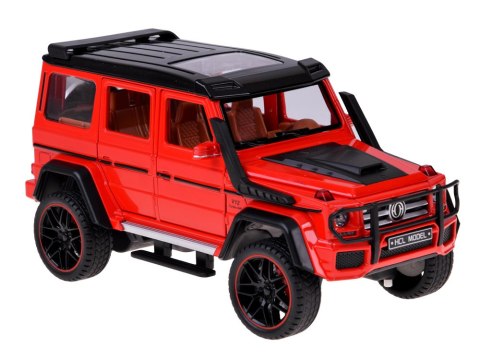 Samochód zdalnie sterowany Brabus G800 metalowy otwierane drzwi LED RC0771