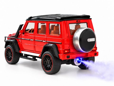 Samochód zdalnie sterowany Brabus G800 metalowy otwierane drzwi LED RC0771