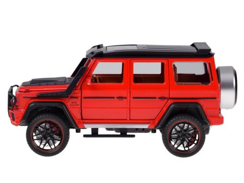 Samochód zdalnie sterowany Brabus G800 metalowy otwierane drzwi LED RC0771