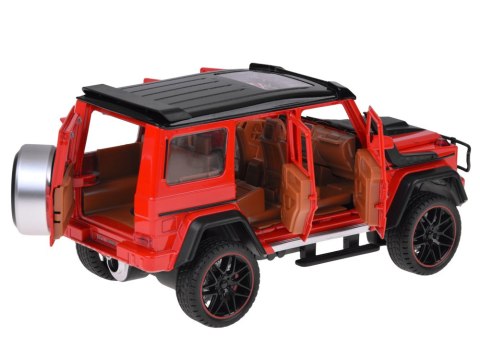 Samochód zdalnie sterowany Brabus G800 metalowy otwierane drzwi LED RC0771