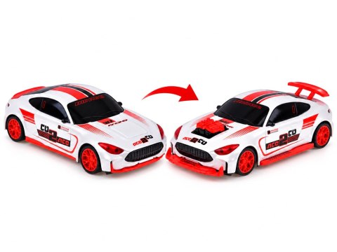Samochód zdalnie sterowany RC 1:16 transformacja światła 15 km/h RC0757