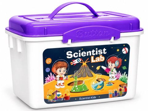 ZESTAW CHEMIKA 80 eksperymentów naukowych - Laboratorium chemiczne ZA6593