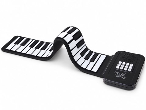 Elektroniczny KEYBOARD rozwijany dla dzieci na macie 37 klawiszy IN0188