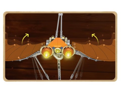 Klocki techniczne Zbuduj latający ORNITOPTER na akumulator 760ele ZA6367