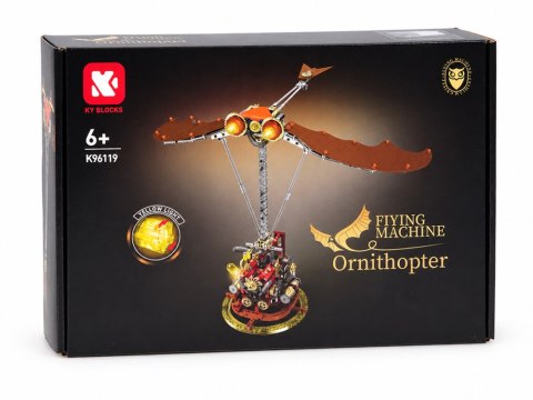 Klocki techniczne Zbuduj latający ORNITOPTER na akumulator 760ele ZA6367