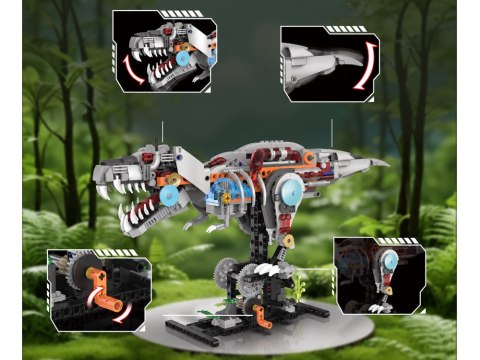 Klocki techniczne Zbuduj mechanicznego dinozaura T-Rex 730ele ZA6375