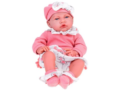 Lalka BOBAS miękka guma - 12 funkcji dźwiękowych 45cm + nosidełko ZA6436