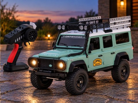 Samochód zdalnie sterowany Terenowy Land Rover Defender Off-road 4WD RC0762