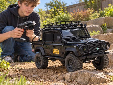Samochód zdalnie sterowany Terenowy Land Rover Defender Off-road 4WD RC0762
