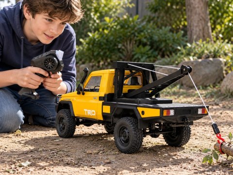 Samochód zdalnie sterowany Toyota Land Cruiser 1:12 4×4 Wyciągarka RC0766