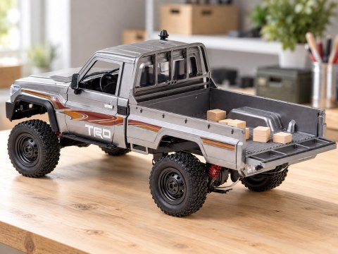 Samochód zdalnie sterowany Toyota Land Cruiser Pickup 4×4 skala 1:12 RC0764