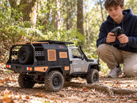 Samochód zdalnie sterowany Toyota Land Cruiser Wyprawowy 1:12 4×4 RC0765