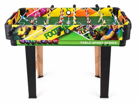 Stół do gier 4w1 - piłkarzyki, cymbergaj, bilard, ping-pong GR0843