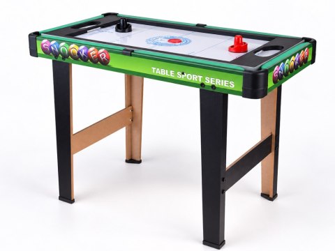 Stół do gier 4w1 - piłkarzyki, cymbergaj, bilard, ping-pong GR0843