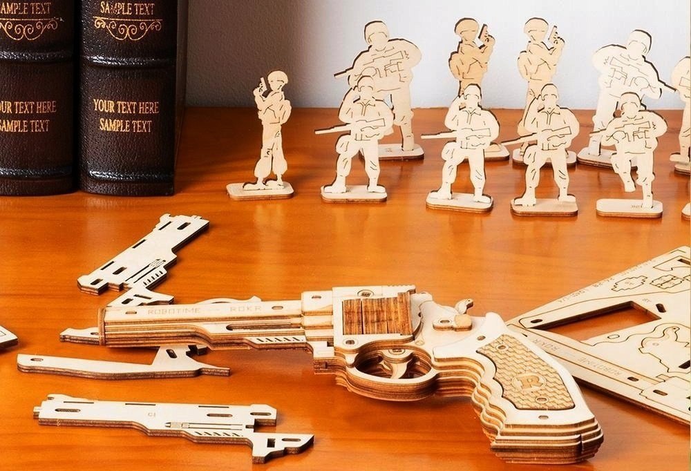 puzzle-3D-pistolet-robotime