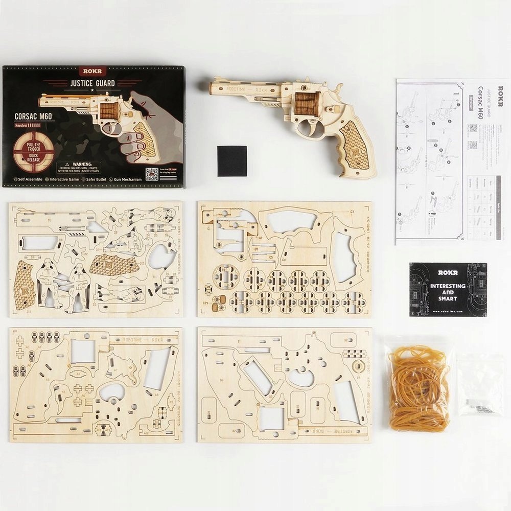 puzzle-3D-pistolet-robotime