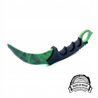 Nóż CS GO karambit GAMMA DOPPLER drewniany