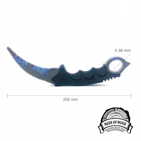 Nóż CS GO karambit ARMY drewniany