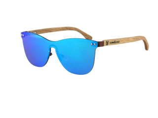 Drewniane okulary Gary - Sky Woodwear