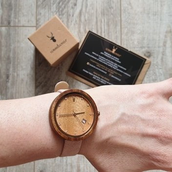 Drewniany zegarek Lindsay Woodwear