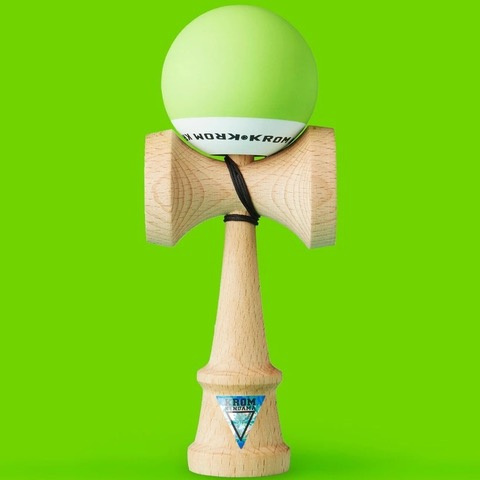 Kendama KROM Pop Lime Green drewniana Kendama KROM Pop Lime Green drewniana