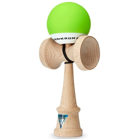 Kendama KROM Pop Lime Green drewniana Kendama KROM Pop Lime Green drewniana