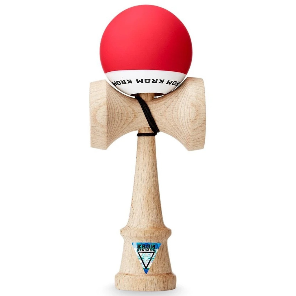 Kendama KROM Pop Red drewniana Kendama KROM Pop Red drewniana