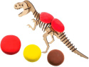 Puzzle 3D Dinozaur T-REX Robotime + modelina