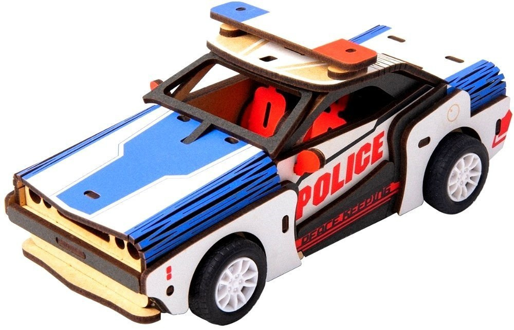 Puzzle 3D Radiowóz Policja Robotime Puzzle 3D Radiowóz Policja Robotime