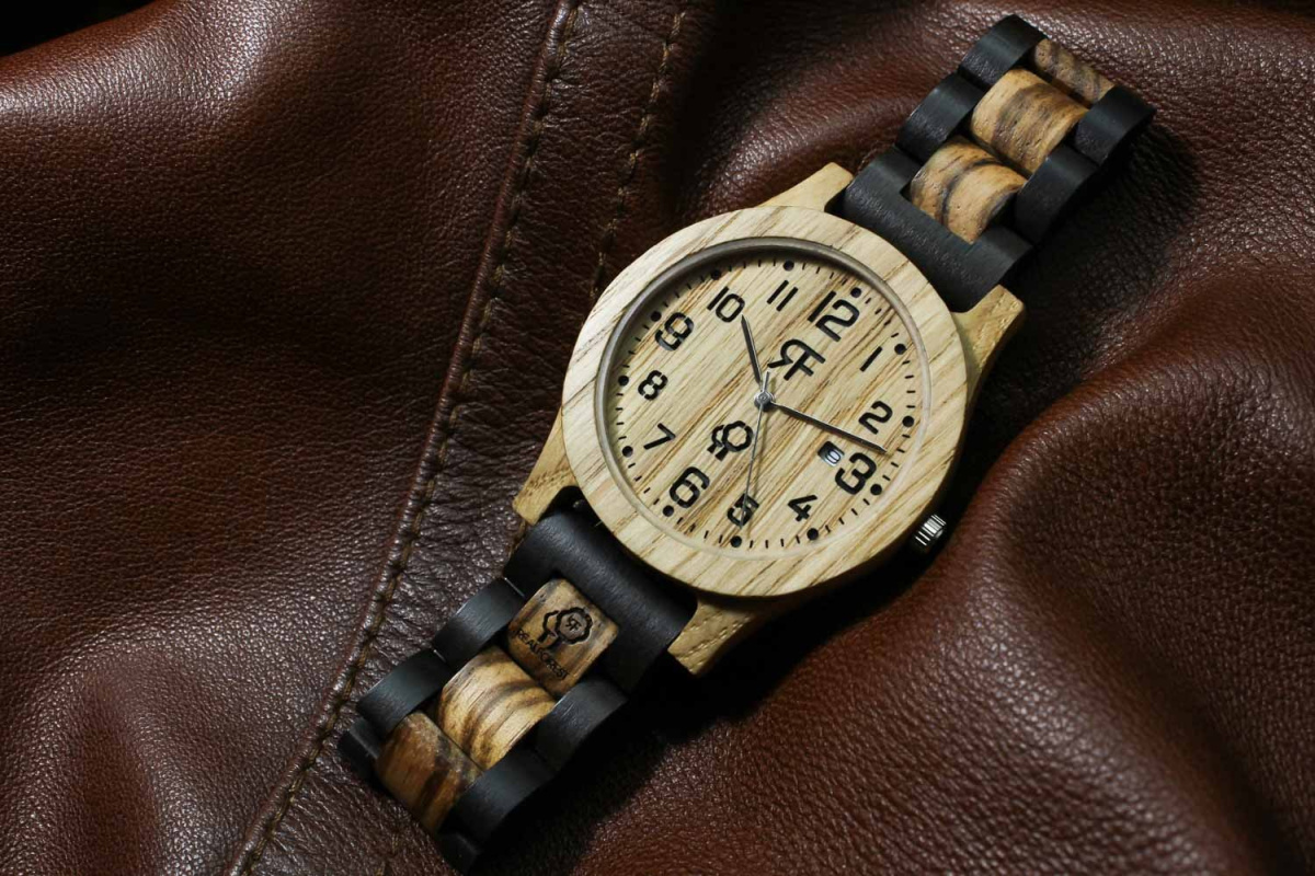 Zegarek drewniany Classic dąb drewniana bransoleta