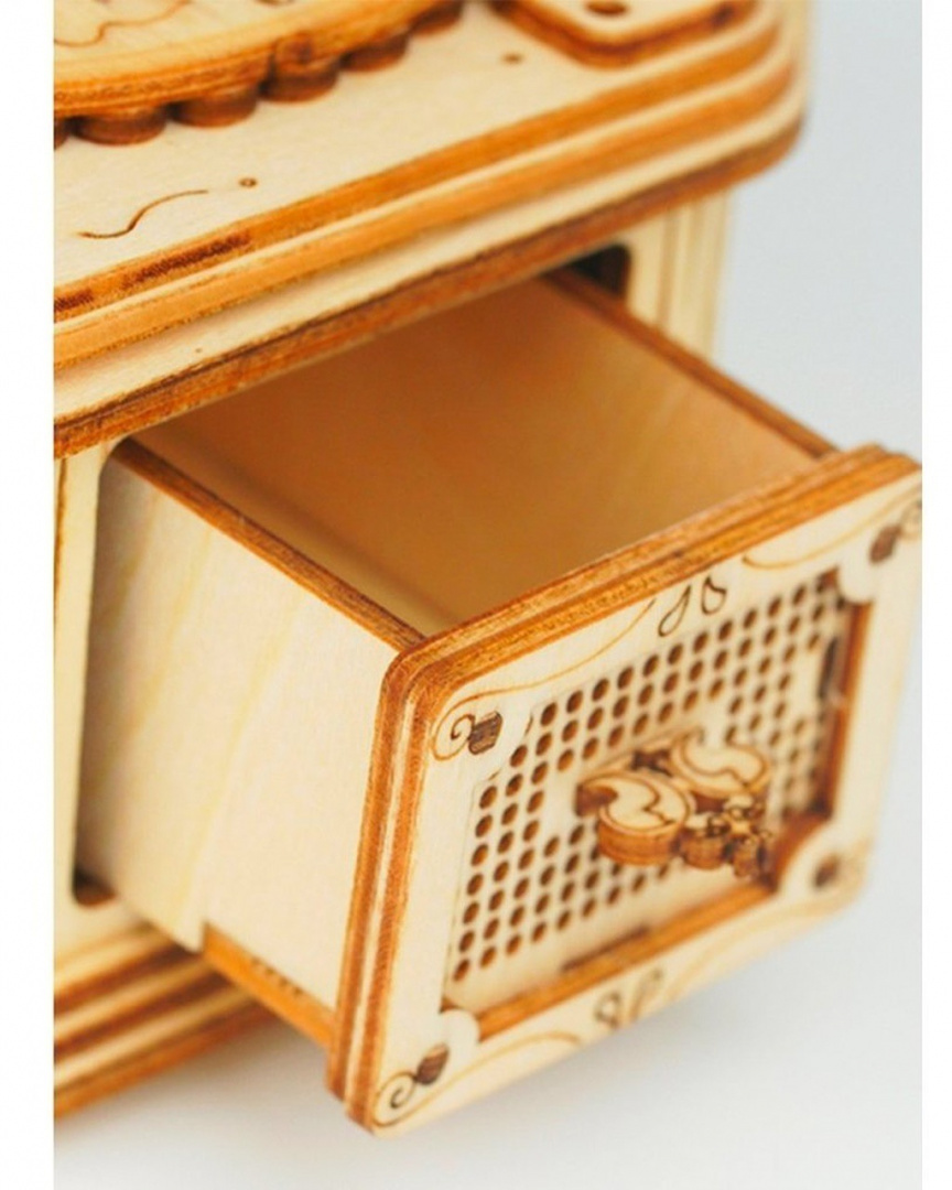 Puzzle 3D Gramofon Robotime drewniany Puzzle 3D Gramofon Robotime drewniany