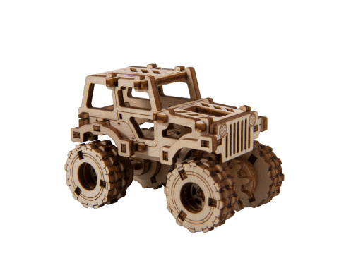 Puzzle 3D MONSTER TRUCK Wooden.City drewniany