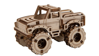 Puzzle 3D MONSTER TRUCK drewniany