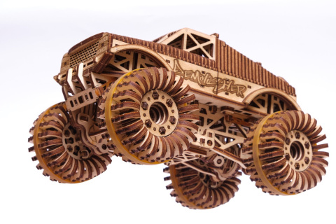 Puzzle 3D MONSTER TRUCK Wood Trick drewniany