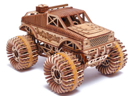 Puzzle 3D MONSTER TRUCK Wood Trick drewniany
