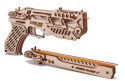 Puzzle 3D Pistolet CYBER GUN na gumki Wood Trick