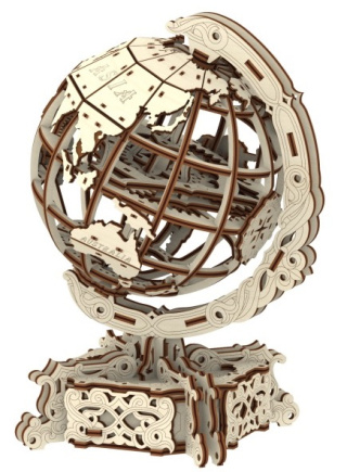 Puzzle 3D Globus Wooden.City drewniany