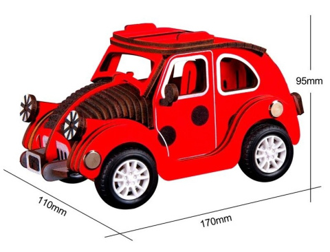 Puzzle 3D Volkswagen Beetle Robotime