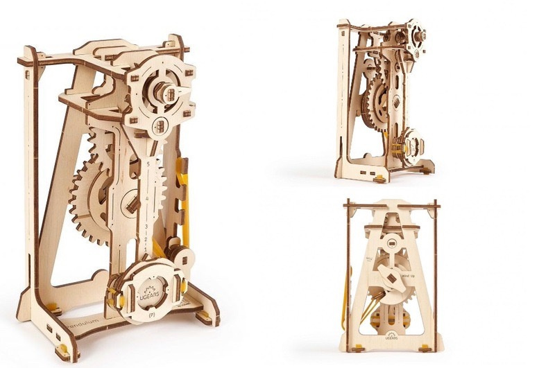 Puzzle 3D Wahadło Steam Lab Ugears drewniane Puzzle 3D Wahadło Steam Lab Ugears drewniane