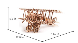 Puzzle 3D Samolot Wood Trick drewniany