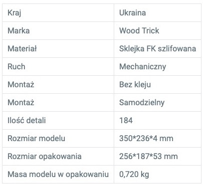 Puzzle drewniane układanki Magiczny Smok