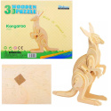 Puzzle 3D Kangur Robotime drewniany