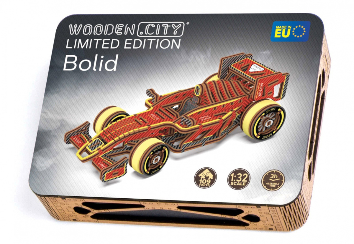 Puzzle 3D Bolid Formuła 1 Limited Edition