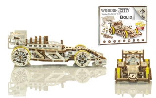 Puzzle 3D Bolid Formuła 1 Wooden City drewniany