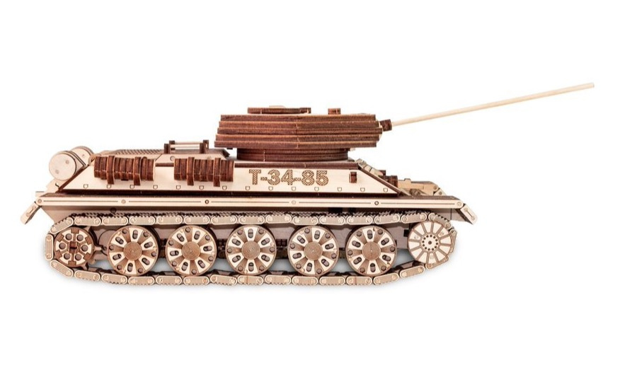 puzzle-3d-czołg-model-3