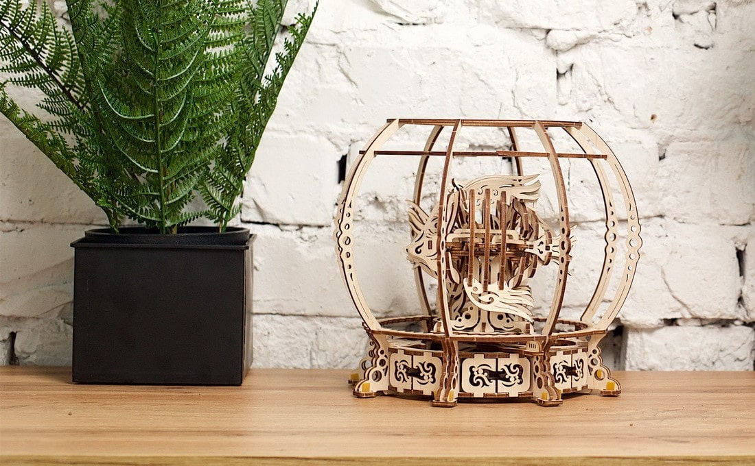 Puzzle 3D Mechaniczne Akwarium Ugears Puzzle 3D Mechaniczne Akwarium Ugears