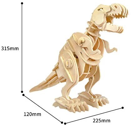 Puzzle 3D Mechaniczny T-REX Robotime