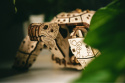 Puzzle 3D Mechaniczny Żółw drewniany