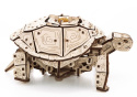 Puzzle 3D Mechaniczny Żółw drewniany