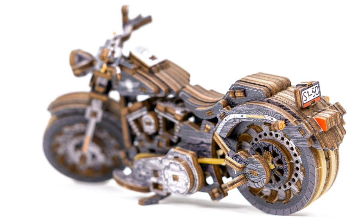 Puzzle 3D Motocykl Cruiser V TWIN Limited Edition Puzzle 3D Motocykl Cruiser V TWIN Limited Edition